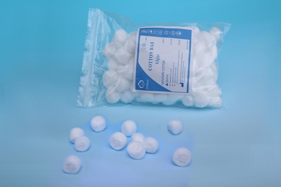 100% Pure Cotton Medical Alcohol Synthetic Bulk Cotton Balls For Health Personal Care